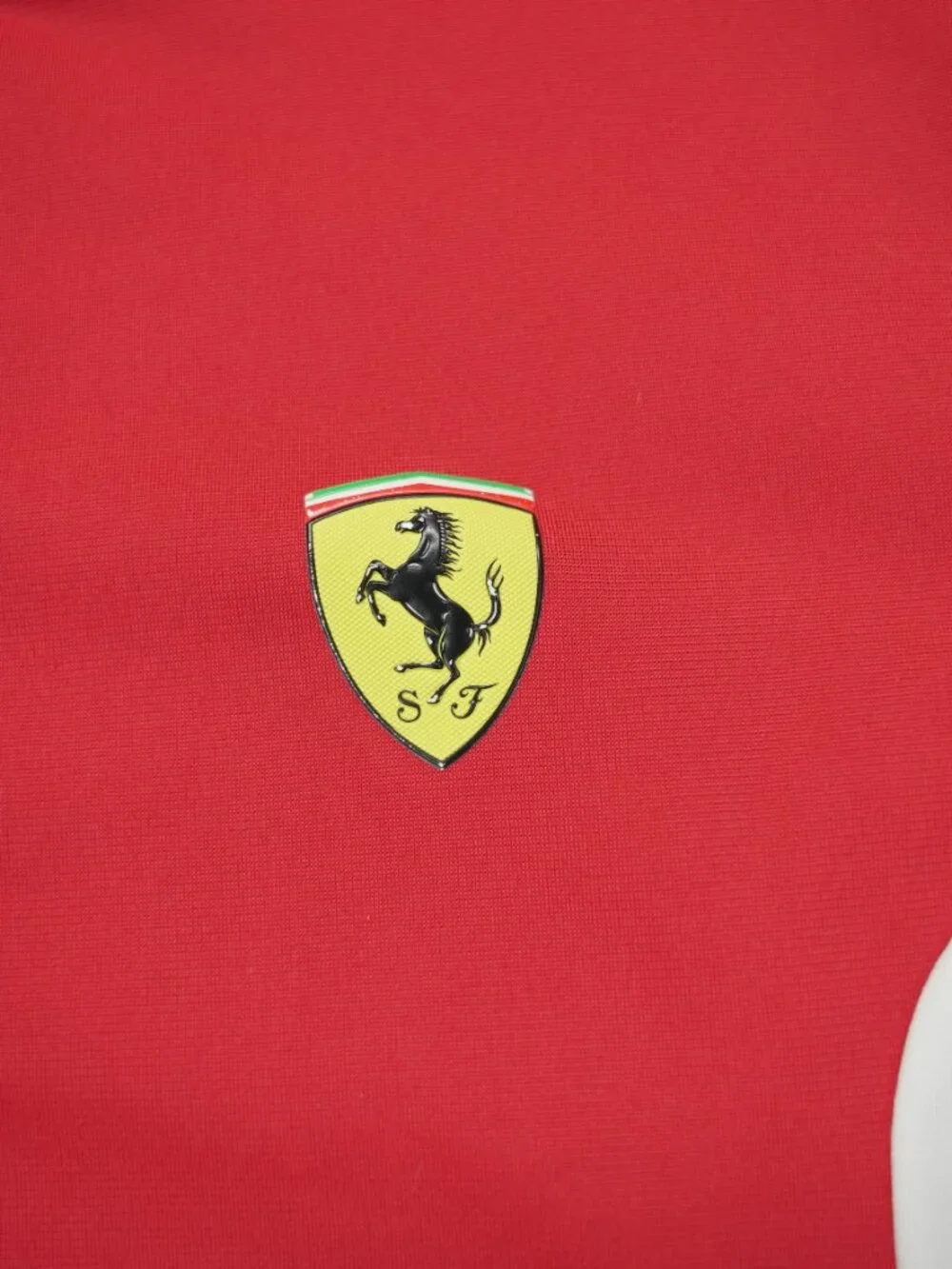 PUMA SCUDERIA FERRARI Zip-Up Track Jacket MEN'S SZ Large Red/Rosso Corso Racing - Picture 5 of 12